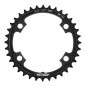 PLATEAU ROUTE 4BRA D.110 POUR SHIMANO ULTEGRA 6800 MICHE 36DTS INTERIEUR COMPATIBLE 105 5800 NOIR 11V.