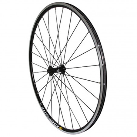 ROUE ROUTE 700 MAVIC AVANT CXP ELITE NOIR MOY REFLEX ROULEMENT NOIR RAY INOX NOIR 28T (VENDU A L UNITE)