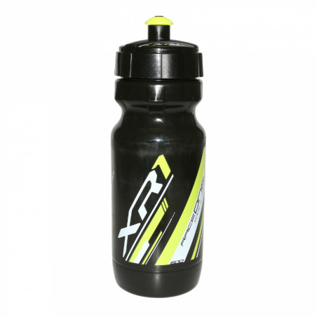 BIDON RACE ONE XR1 V2 NOIR-JAUNE FLUO 600ML BIODEGRADABLE