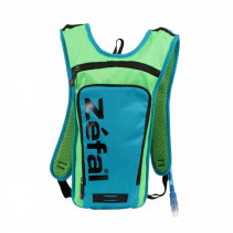 SAC A DOS PORTE BOISSON ZEFAL ZHYDRO M BLEU-VERT 1.5L