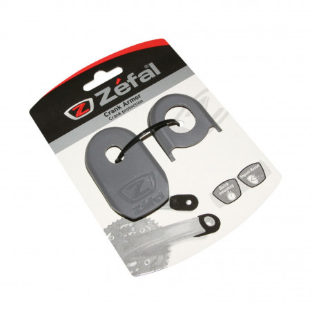 PROTECTION MANIVELLE ZEFAL CRANK ARMOR GRIS (PAIRE)