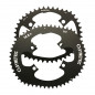 PLATEAU ROUTE KIT 4BRA D.110 OSYMETRIC 54X42DTS NOIR 11-10V. POUR SHIMANO DURA-ACE 9000-ULTEGRA 6800 - 105  5800