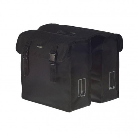 SACOCHES BASIL  MARA XL 35L IMPERM.NOIR RÉFL.(35x15x32 cm) - 17108 - 8715019171086