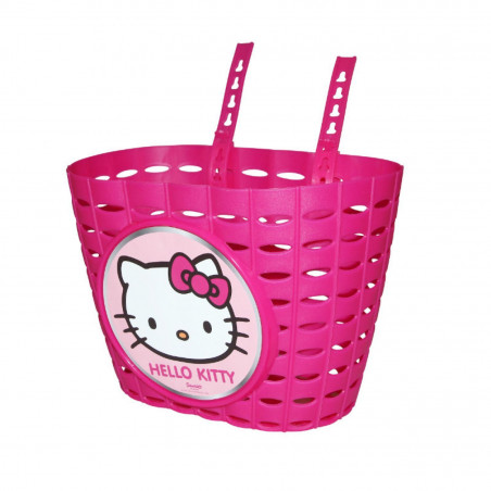PANIER AVANT ENFANT P2R HELLO KITTY ROSE FIXATION PAR SANGLE SUR CINTRE