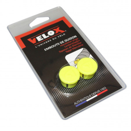 BOUCHON DE CINTRE ROUTE VELOX JAUNE FLUO (SUR CARTE PAR 2)