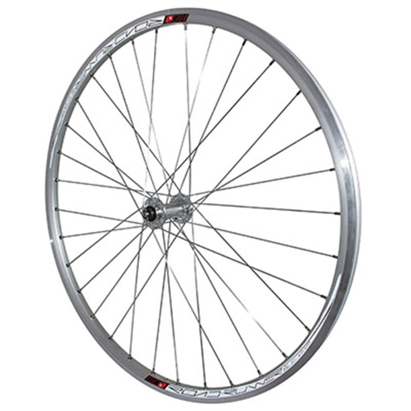 Roue route 700 road runner avant argent moy miche 32t.