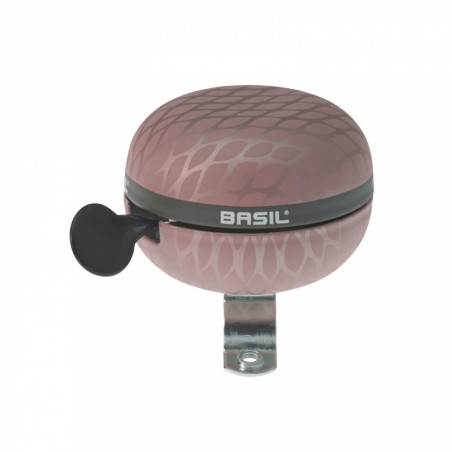 SONNETTE TIMBRE BASIL NOIR ROSE METAL DIAM 60mm (VENDU A L'UNITE)