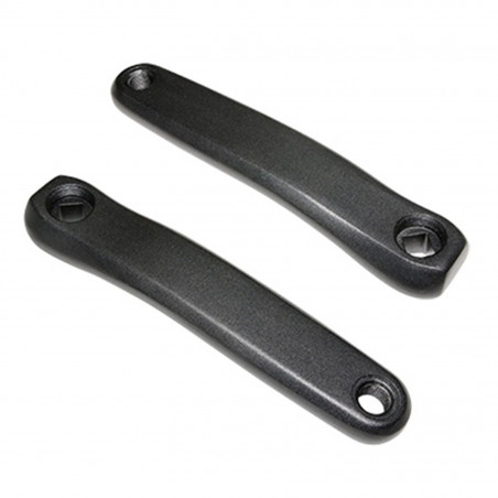 MANIVELLE DROITE   GAUCHE STRONGLIGHT MAGAN3 170mm NOIR CARRE JIS POUR BAFANG