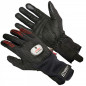 GANTS VELO CITY LONG CHIBA ROAD MASTER NOIR  L (PAIRE) AVEC CLIGNOTANT INTEGRE SUR LE DESSUS DU GANTS