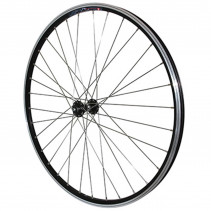 Roue vtc 700x35 avant m240 alu noire renforce moy miche magnum noir blocage special loueur (jante double paroi avec