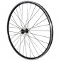 Roue vtc 700x35 avant m240 alu noire renforce moy miche magnum noir blocage special loueur (jante double paroi avec