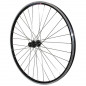 Roue vtc 700x35 arriere m240 alu noire renforce moyeu pour Shimano tx800 noir blocage cassette 9-10v. special loueur (jante
