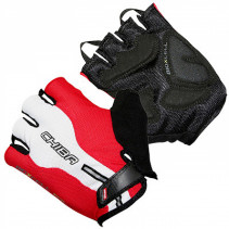 GANTS VELO ADULTE COURT CHIBA BIOXCELL ROUGE-BLANC XL (PAIRE)