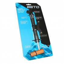 Pompe mini route beto tiwood colori titane usine poignee bois en t 8bars avec raccord vp-vs