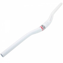 CINTRE VTT DEMI RELEVE UNO ALU GRADE2.0 BLANC 31,8 LARGEUR 610MM HAUTEUR 25mm