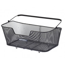 PANIER ARRIÈRE BASIL BASE XL ACIER 50X31X21CM - 11225 - 8715019112256