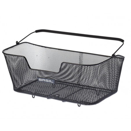 PANIER ARRIÈRE BASIL BASE XL ACIER 50X31X21CM - 11225 - 8715019112256