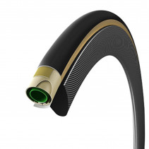 Boyau piste 700 x 23 Vittoria pista speed graphene noir flancs miel 320tpi 200g (utilisation exclusive piste)