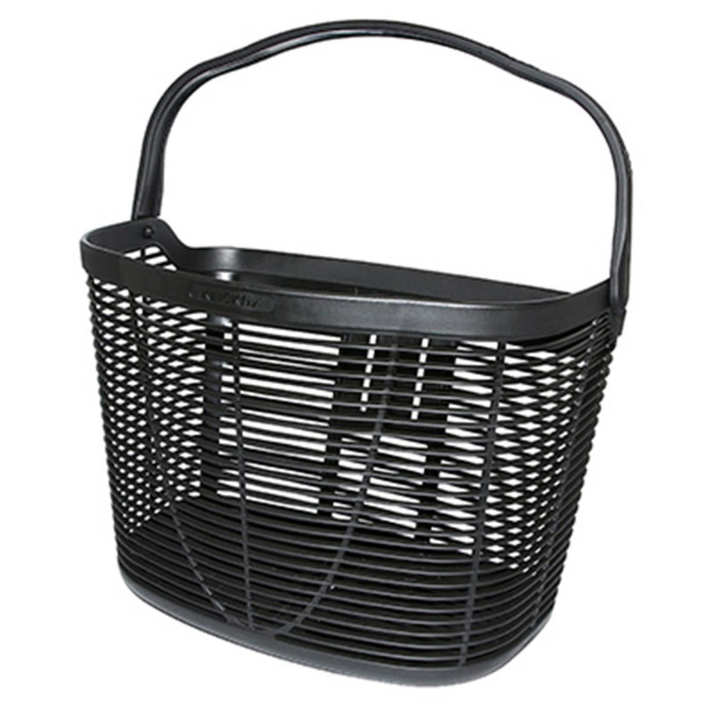 PANIER AVANT PLASTIQUE KLICKFIX LAMELLO 18L NOIR (39x28x28cm) - VENDU SANS FIXATION VOIR MERRIL