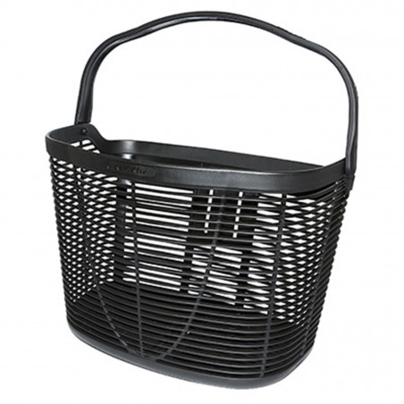 PANIER AVANT PLASTIQUE KLICKFIX LAMELLO 18L NOIR (39x28x28cm) - VENDU SANS FIXATION VOIR MERRIL