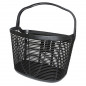 PANIER AVANT PLASTIQUE KLICKFIX LAMELLO 18L NOIR (39x28x28cm) - VENDU SANS FIXATION VOIR MERRIL