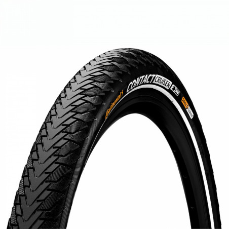 PNEU CITY-VTC-VTT 700 X 47 (29 x 1,75) CONTINENTAL CRUISE CONTACT REFLEX NOIR TR (47-622) (OFFRE SPECIALE) FLANC REFLEX