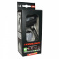 ECLAIRAGE VELO VAE-E-BIKE AV SUR FOURCHE TRELOCK LS430 BIKE-I GO 6-12V 40LUX NOIR-ARGENT VISIBILITE 60M ET VU A 3.5KMS