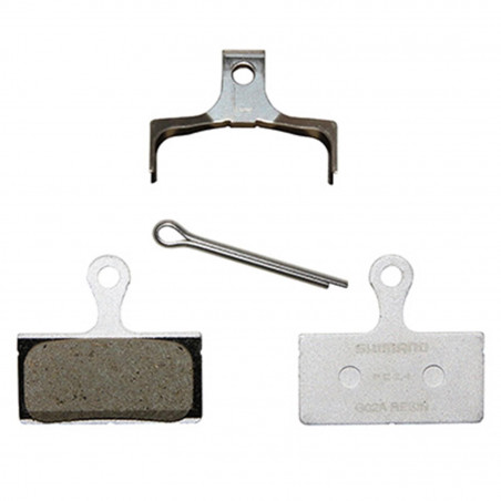 PLAQUETTE DE FREIN VTT POUR SHIMANO XT M8000-M785 - XTR M9000-M9020-M985 SLX M7000-M666-M675  ET DIVERS RESINE (SHIMANO) -G05A