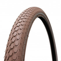 PNEU VTT 26 X 2.00 CONTINENTAL RIDE CRUISER RETRO MARRON TR (50-559) RENFORT 5mm HOMOLOGUE VAE-E-BIKE FLANC REFLEX