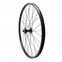ROUE VTT 27.5" KLIXX BOOST ALL MOUNTAIN DISC 6TROUS AVANT NOIR A ROULEMENTS (TUBELESS ET TUBETYPE) 6 TROUS COMPATIBLE AXE