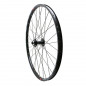 ROUE VTT 27.5" KLIXX BOOST ALL MOUNTAIN DISC 6TROUS AVANT NOIR A ROULEMENTS (TUBELESS ET TUBETYPE) 6 TROUS COMPATIBLE AXE