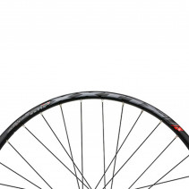 Roue vtt 29" klixx boost all mountain disc avant noir a roulements (compatible tubeless et tubetype) 6trous compatible axe