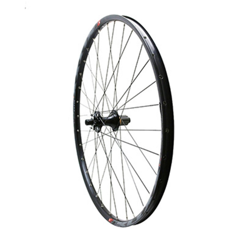 Roue vtt 29" klixx boost all mountain disc arriere noir a roulements pour Shimano-Sram 11-10-9v. (compatible tubeless et