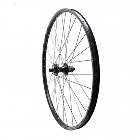 Roue vtt 29" klixx boost all mountain disc arriere noir a roulements pour Shimano-Sram 11-10-9v. (compatible tubeless et