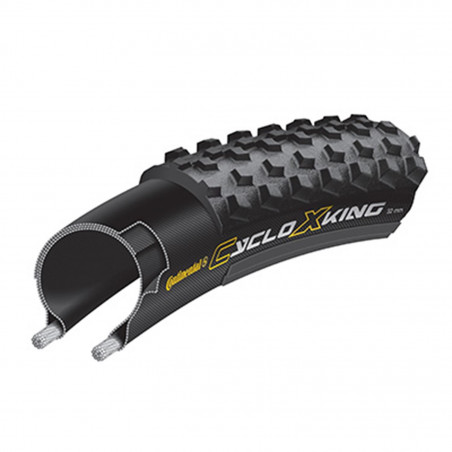 PNEU GRAVEL 700 X 35 CONTINENTAL CYCLO X-KING NOIR TUBETYPE-TUBELESS  TS (35-622)