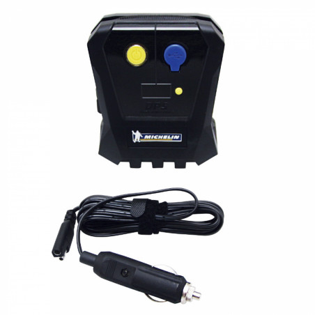COMPRESSEUR VELO-MOTORISE MICHELIN 12V. UTILISATION SUR ALLUME CIGARE VOITURE