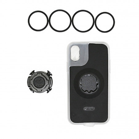 Support telephone-smartphone Zefal z console lite avec protection pour iphone x etanche avec support rotatif