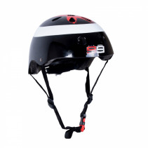 CASQUE VELO ENFANT KIDDIMOTO JORGE LORENZO NOIR TAILLE 53-58 (VENDU SUR CARTE)