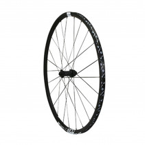 Roue route 700 dt swiss p1800-23 performance spline disc centerlock axe 12-100mm avant noir a pneu 23-25mm (hauteur jante