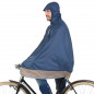 PONCHO ANTI PLUIE ADULTE TUCANO GARIBALDINA BLEU  TAILLE L-XXL  AVEC CAPUCHE ET HOUSSE TRANSPORT