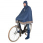 PONCHO ANTI PLUIE ADULTE TUCANO GARIBALDINA BLEU  TAILLE L-XXL  AVEC CAPUCHE ET HOUSSE TRANSPORT