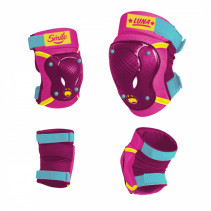 PROTECTION GENOUILLERES ET COUDIERES DISNEY SOY LUNA VIOLET (KIT 4 PIECES)