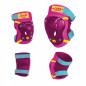 PROTECTION GENOUILLERES ET COUDIERES DISNEY SOY LUNA VIOLET (KIT 4 PIECES)