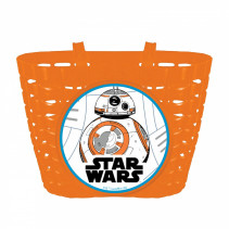 PANIER AVANT ENFANT DISNEY STARWARS ORANGE FIXATION PAR SANGLE SUR CINTRE