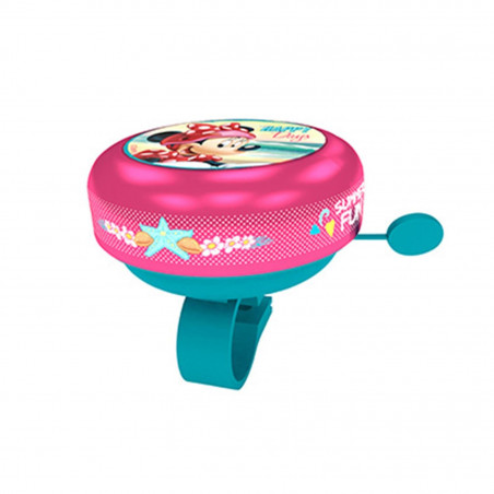 SONNETTE ENFANT TIMBRE DISNEY MINNIE ROSE 55mm (VENDU A L'UNITE)