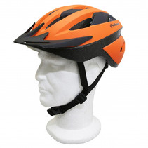 CASQUE VELO ROUTE-VTT POLISPORT SPORT RIDE ORANGE TAILLE 54-58 AVEC VISIERE ET SYSTEM EASY DIAL (VENDU SUR CARTE)