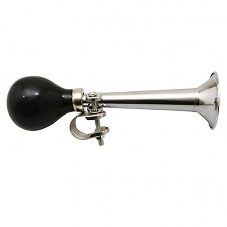 SONNETTE A TROMPE CHROME 1 SON (VENDU SUR CARTE)