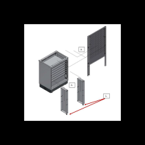 Console pour extension de plan de travail - 7612206168144 - M3964-EX