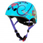 CASQUE VELO ENFANT DISNEY V3 FROZEN BLEU AVEC MOLETTE REGLAGE TAILLE 54-58 (VENDU SUR CARTE)