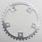 PLATEAU ROUTE 5BRA D.110 STRONGLIGHT 38DTS INTERIEUR ARGENT ALU 7075 TYPE SHIMANO 9-10V.